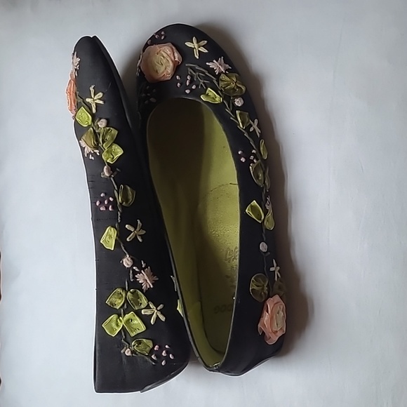 Rocket Dog Embroidered Ballet Flats - Picture 3 of 5